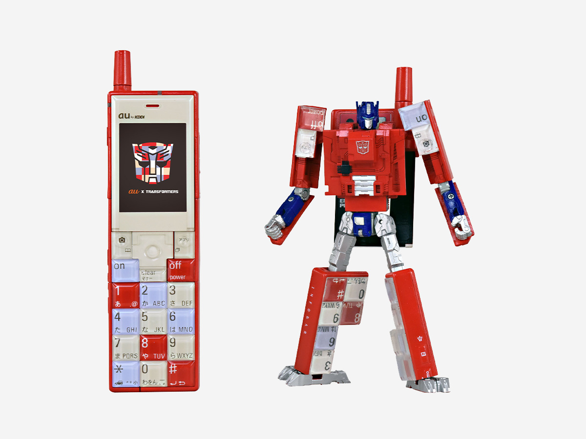 INFOBAR × TRANSFORMERS